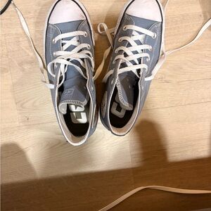 Converse Gray and White High-Tops